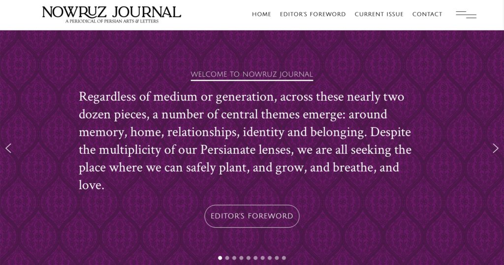 Pages from Nowruz Journal